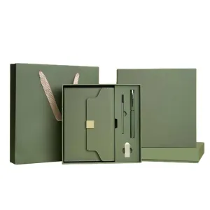 اثة أضعاف الأعمال عالية الجودة دفتر القرطاسية هدية مكتب a5 Three fold high quality business notebook stationery office gift a5