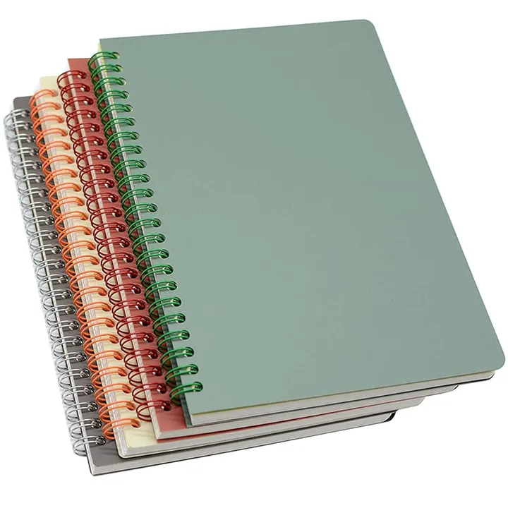 لوازم ثابتة دفتر يوميات حلزوني مخصص للمدرسة . Stationery Supplies Personalized Spiral Notebook School A5 Student Diary