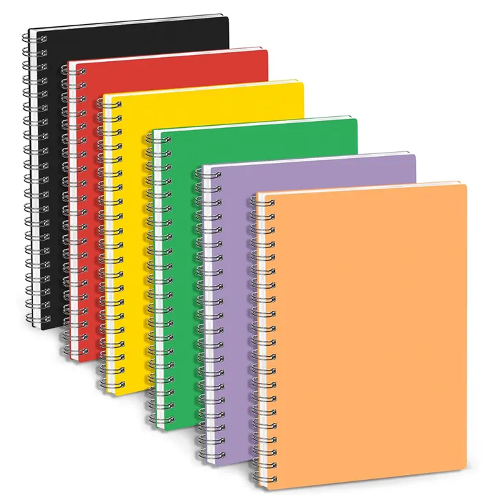 لوازم ثابتة دفتر يوميات حلزوني مخصص للمدرسة . Stationery Supplies Personalized Spiral Notebook School A5 Student Diary