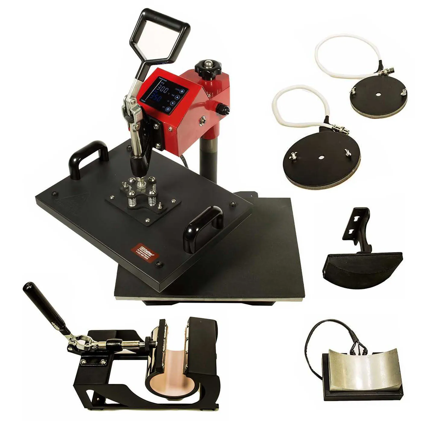 11" x 15" 5-in-1 Swing Arm, Mug, Hat & Plate Press
