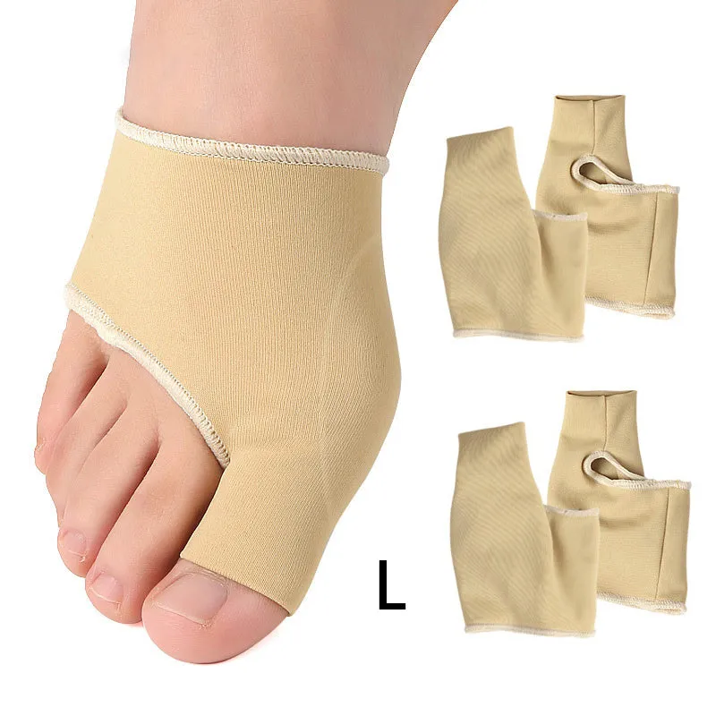 4Pcs/2Pair Gel Bunion Corrector Big Toe Protector Pain Relief Hallux Valgus Bunions Splint Pads Foot Cushion Brace Sleeve