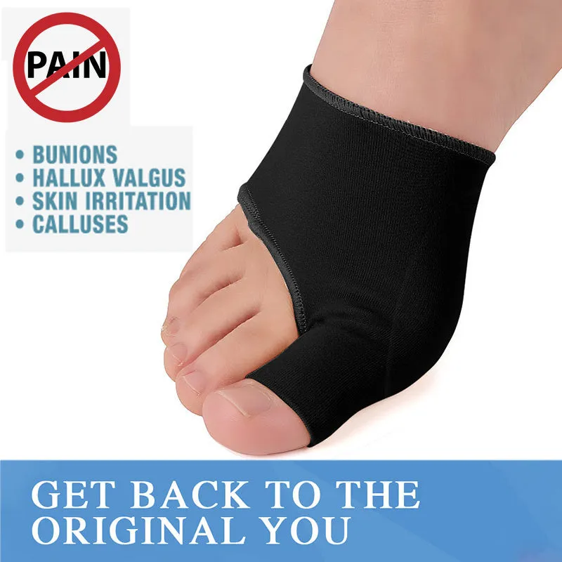4Pcs/2Pair Gel Bunion Corrector Big Toe Protector Pain Relief Hallux Valgus Bunions Splint Pads Foot Cushion Brace Sleeve