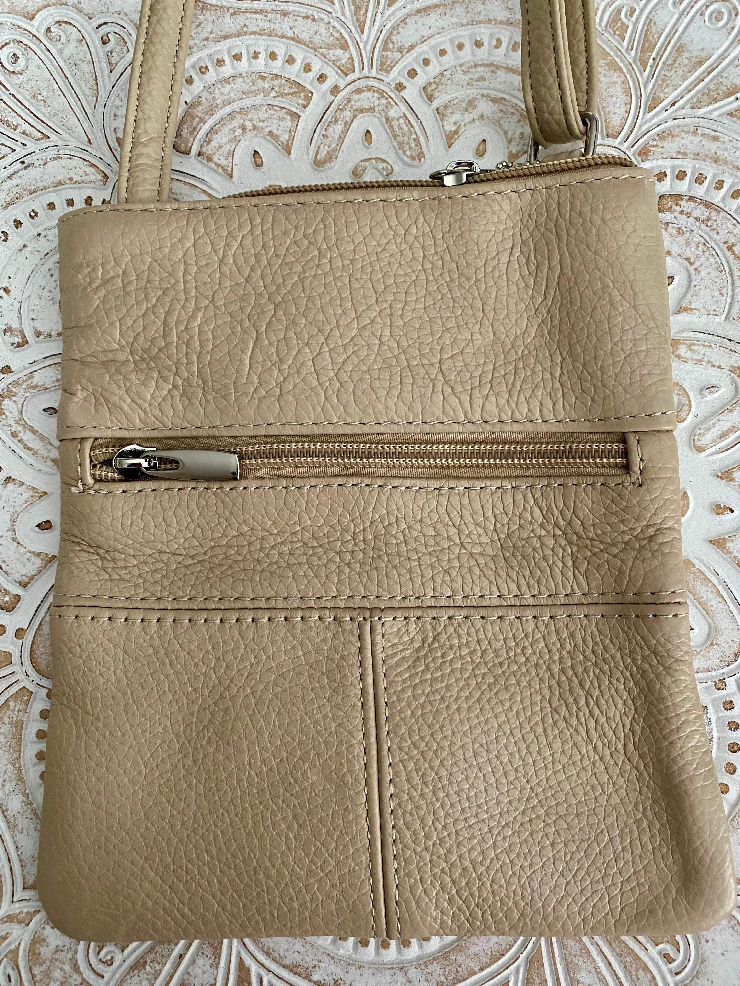 Alexis Petite Leather Crossbody