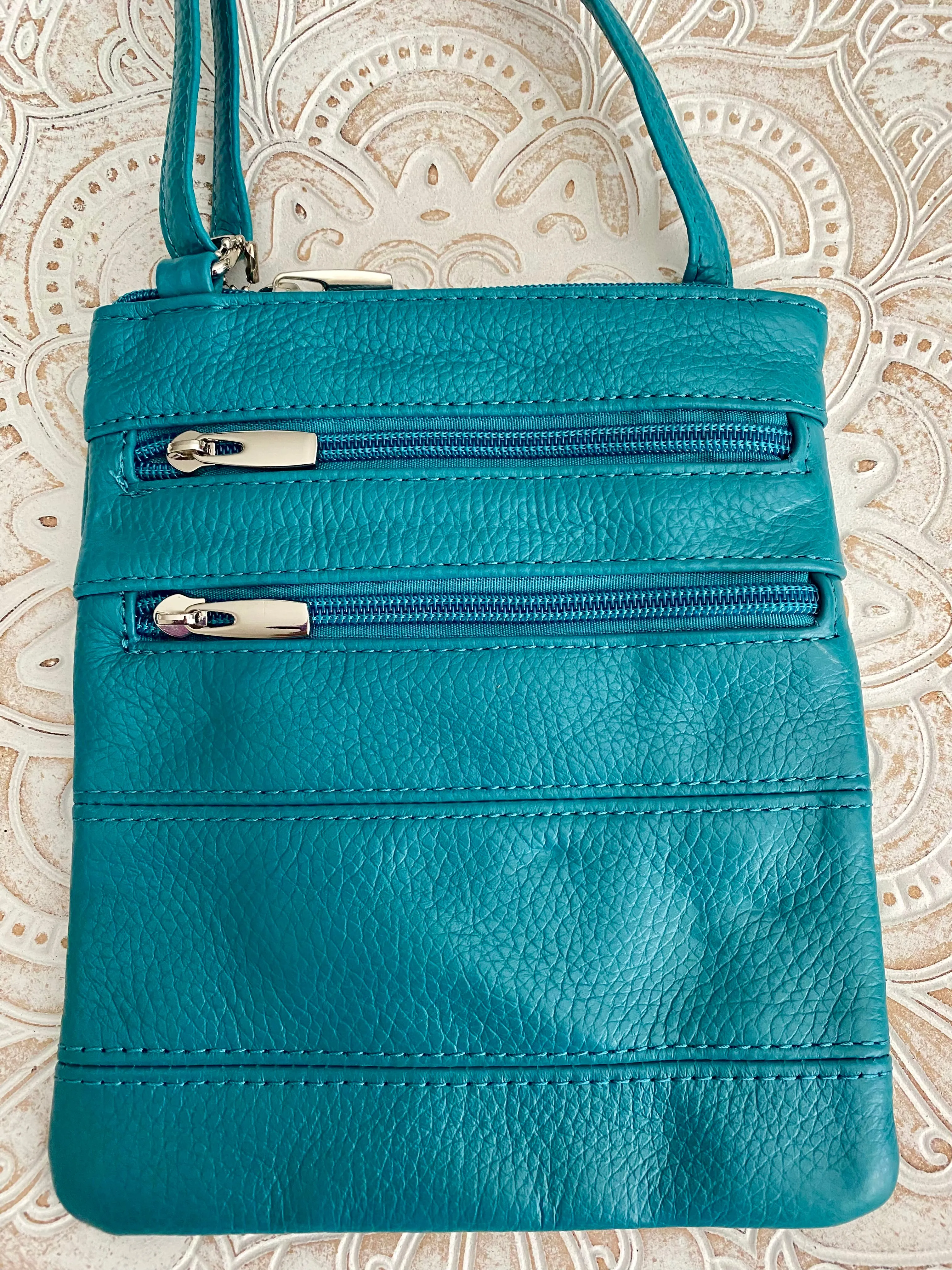 Alexis Petite Leather Crossbody