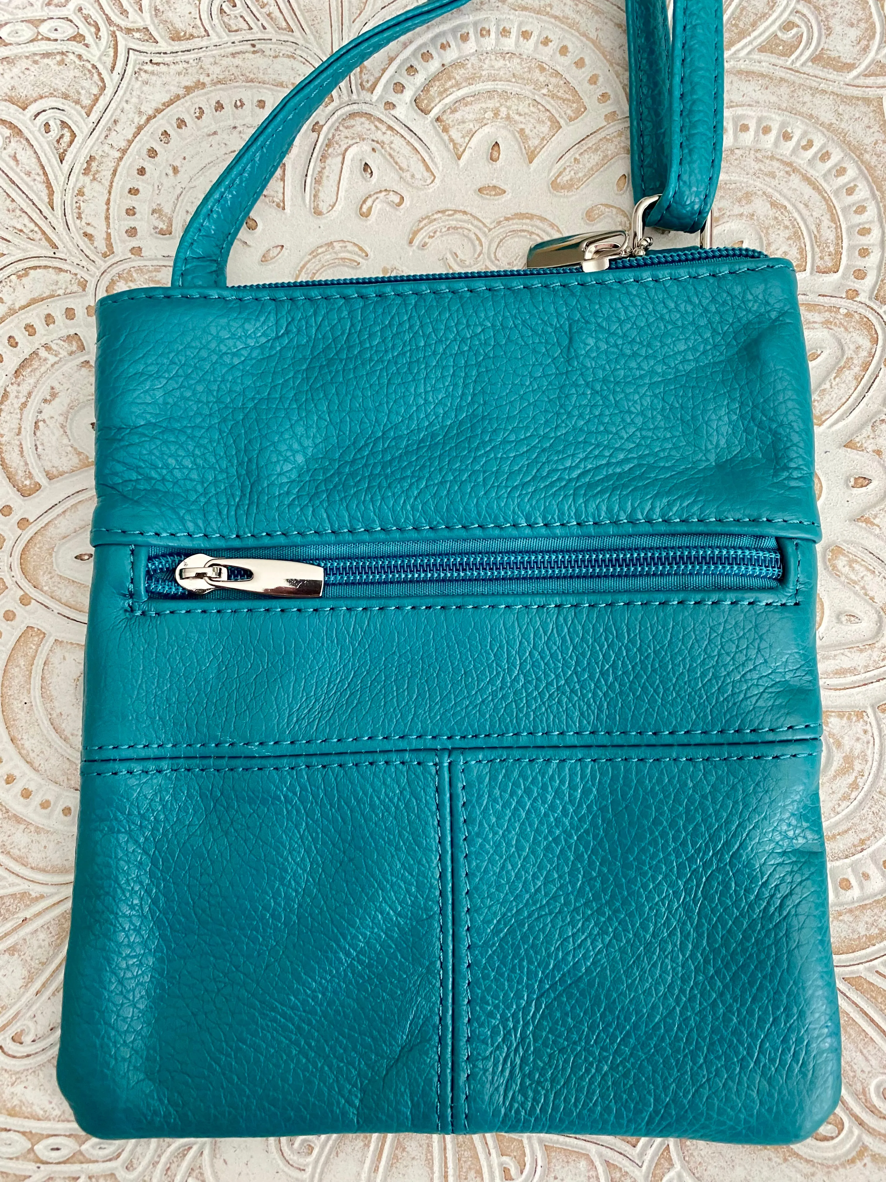 Alexis Petite Leather Crossbody