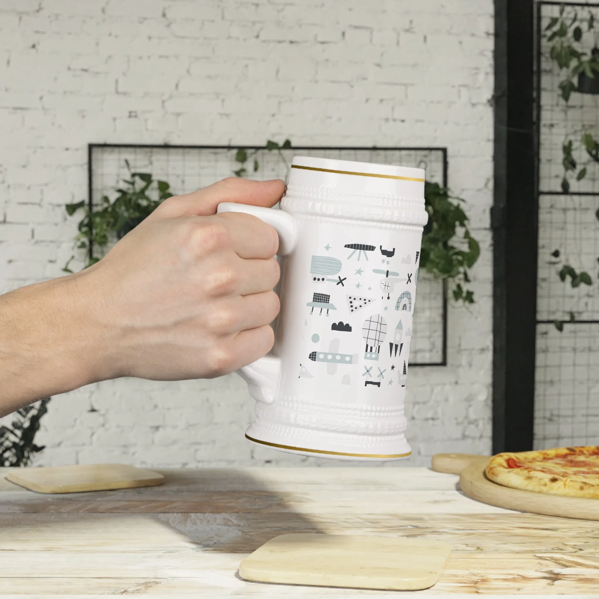 Aviation Stein Mug