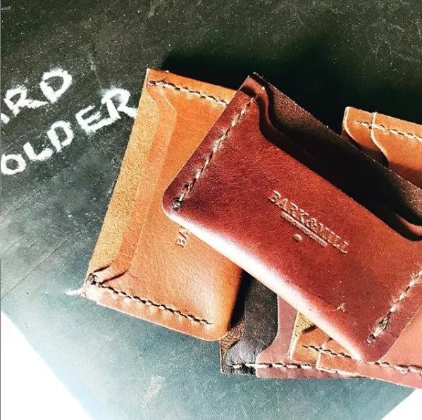 Bark And Mill Card Holder