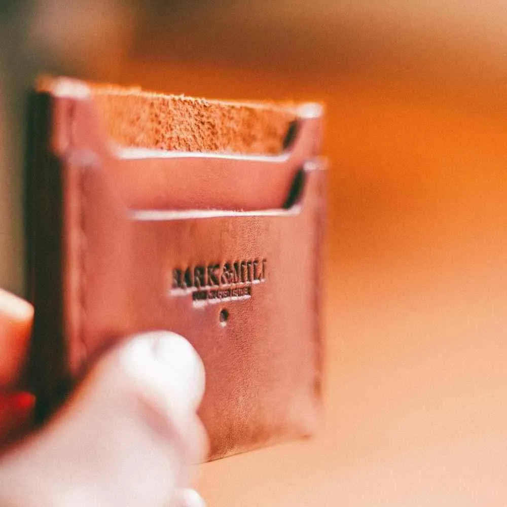 Bark And Mill Card Holder