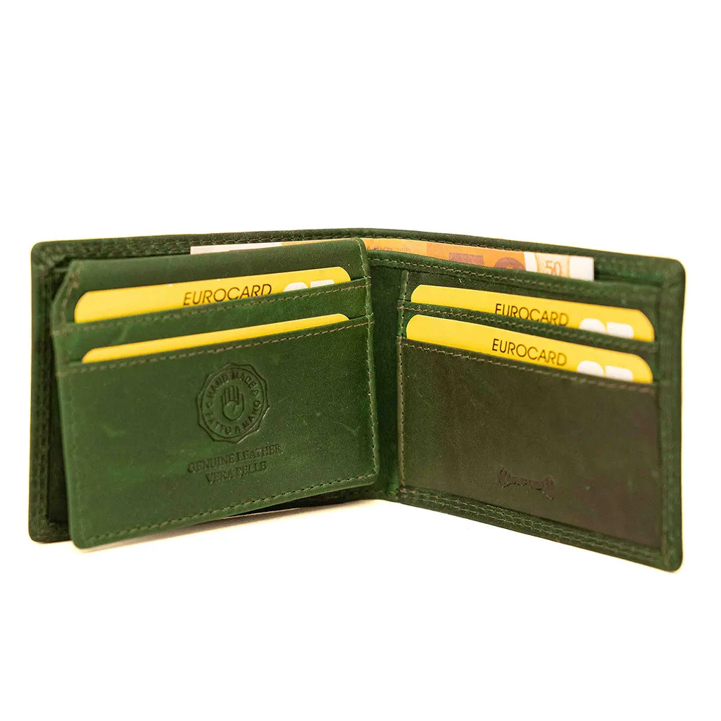 Braided Leather Wallet