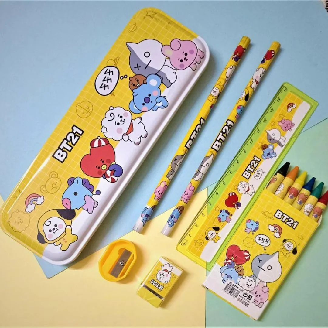 BTS BT21 Stationery Combo Set