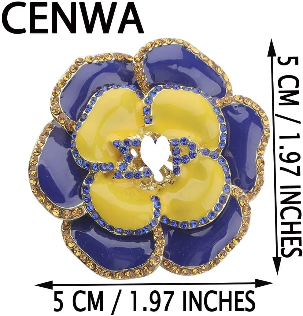 CENWA Sorority Brooch Pin Sorority Gift Sorority Jewelry Gift