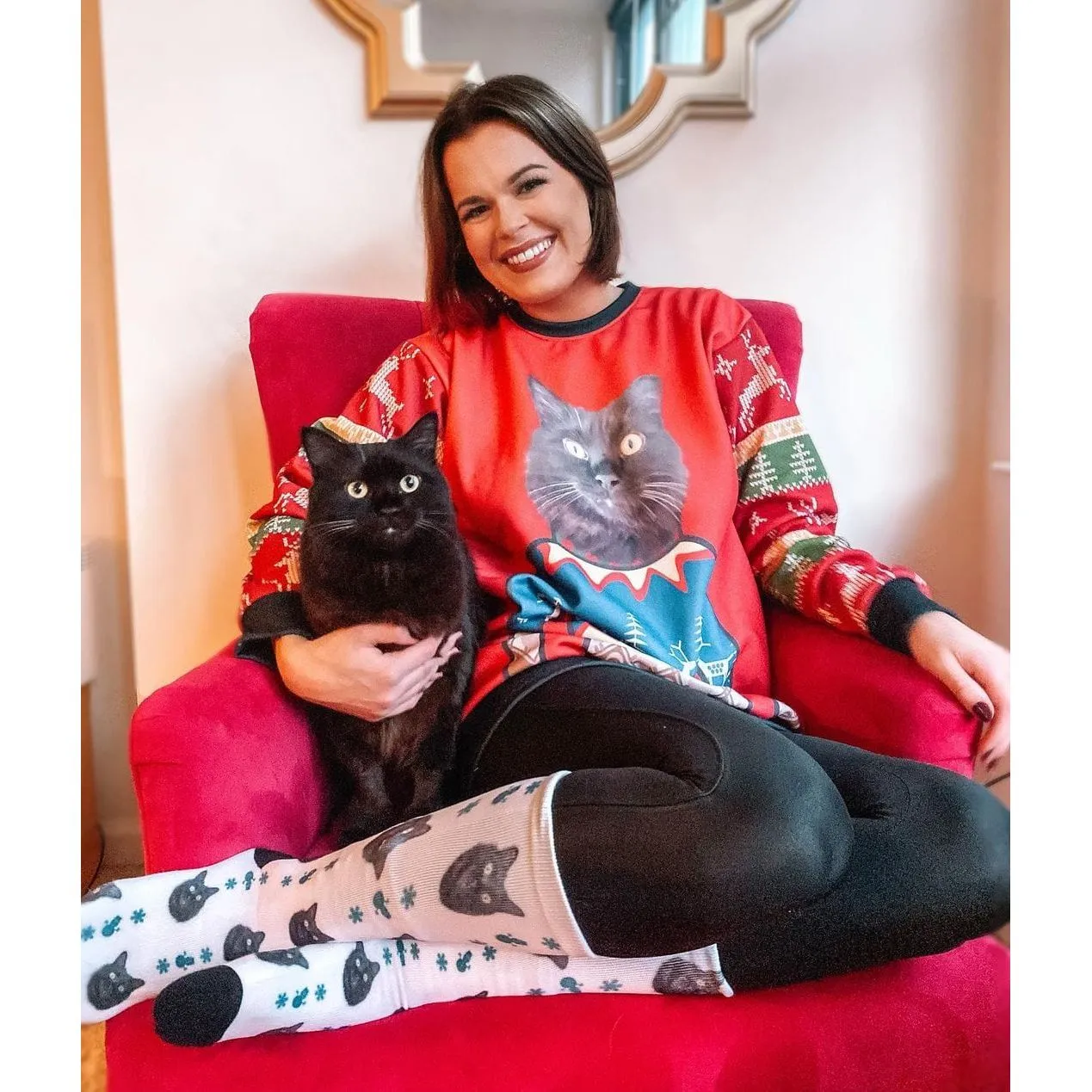 Christmas Sweater and Socks Bundle