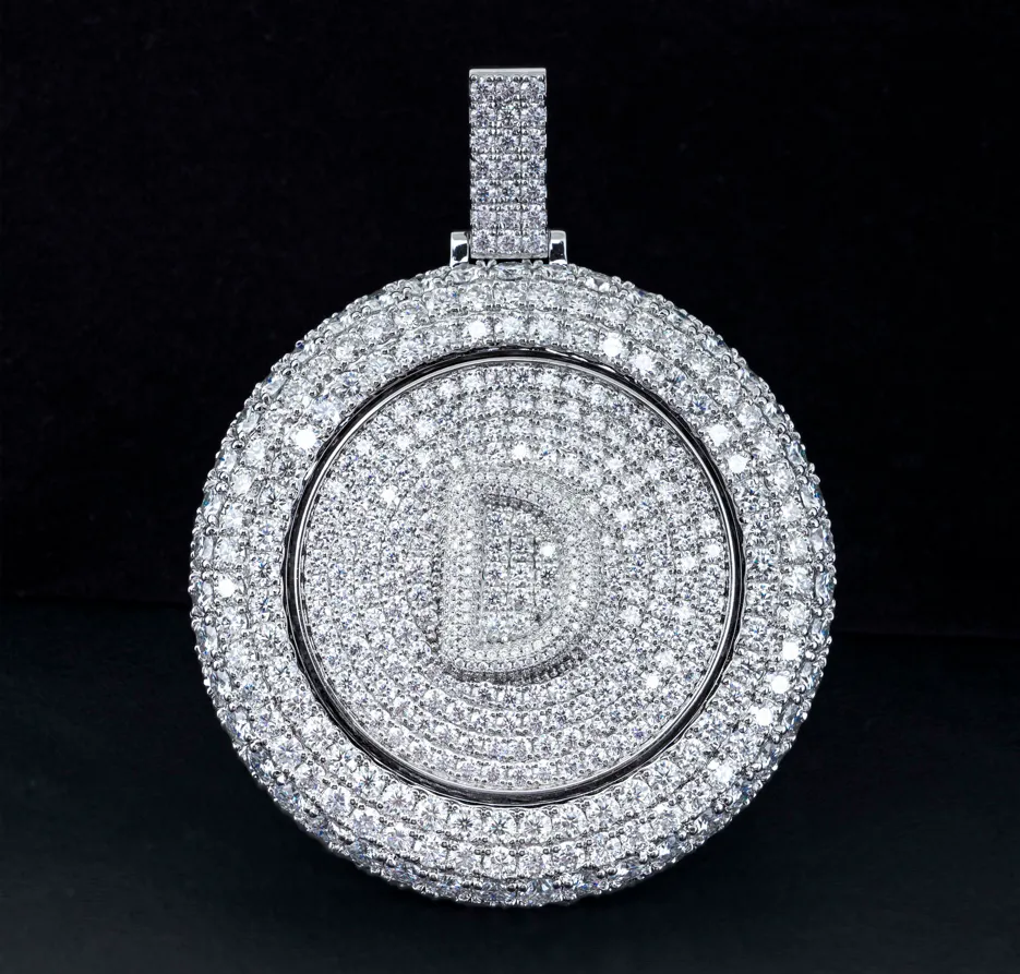 Custom Iced out Medallion Pendant