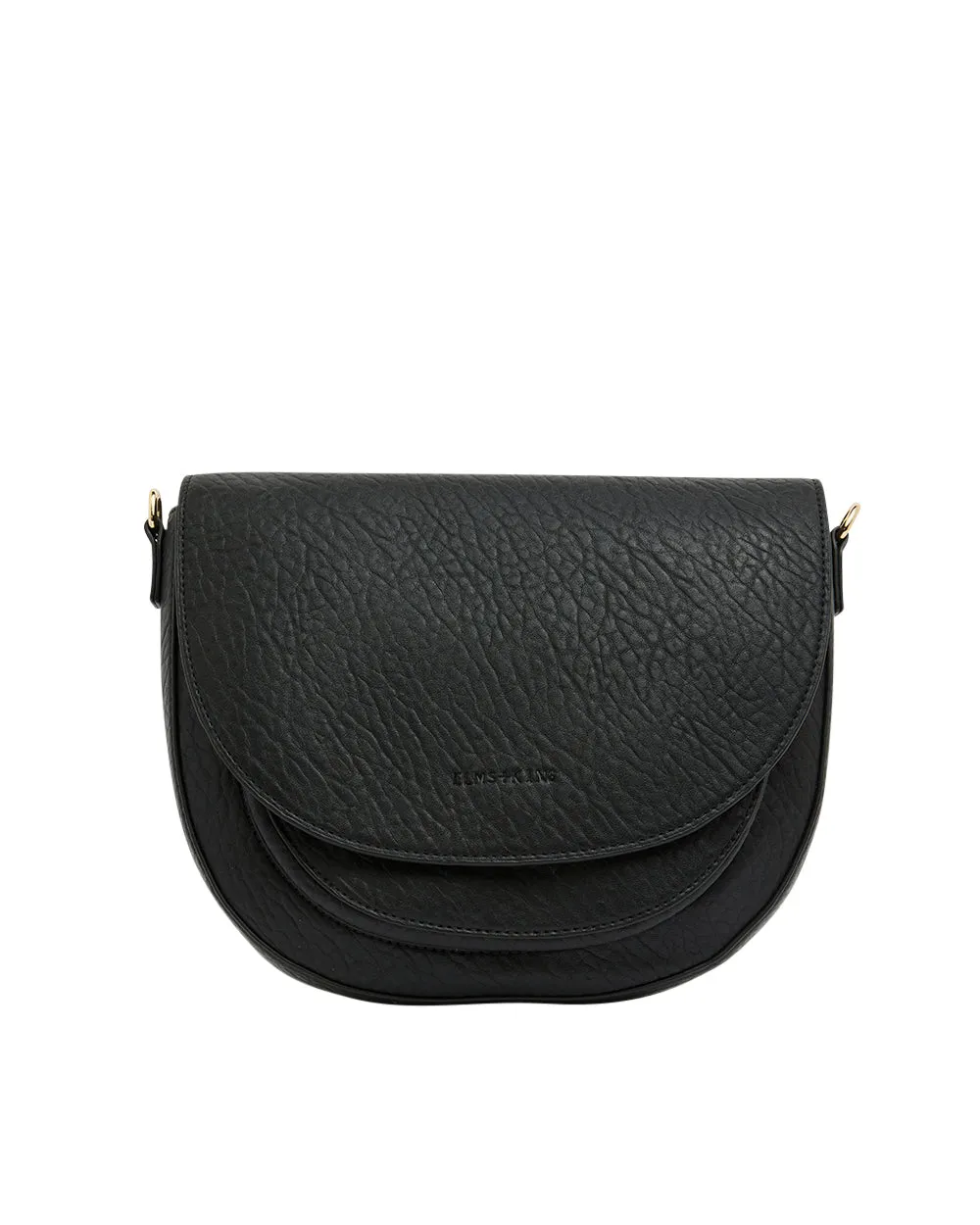 Elms   King - Salerno Crossbody - Black