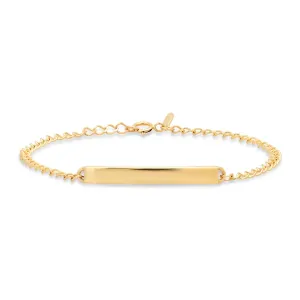 Eriness Gold ID Bracelet