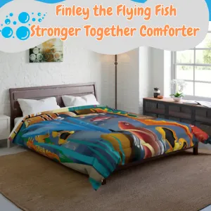Finley the Flying Fish Stronger Together Comforter