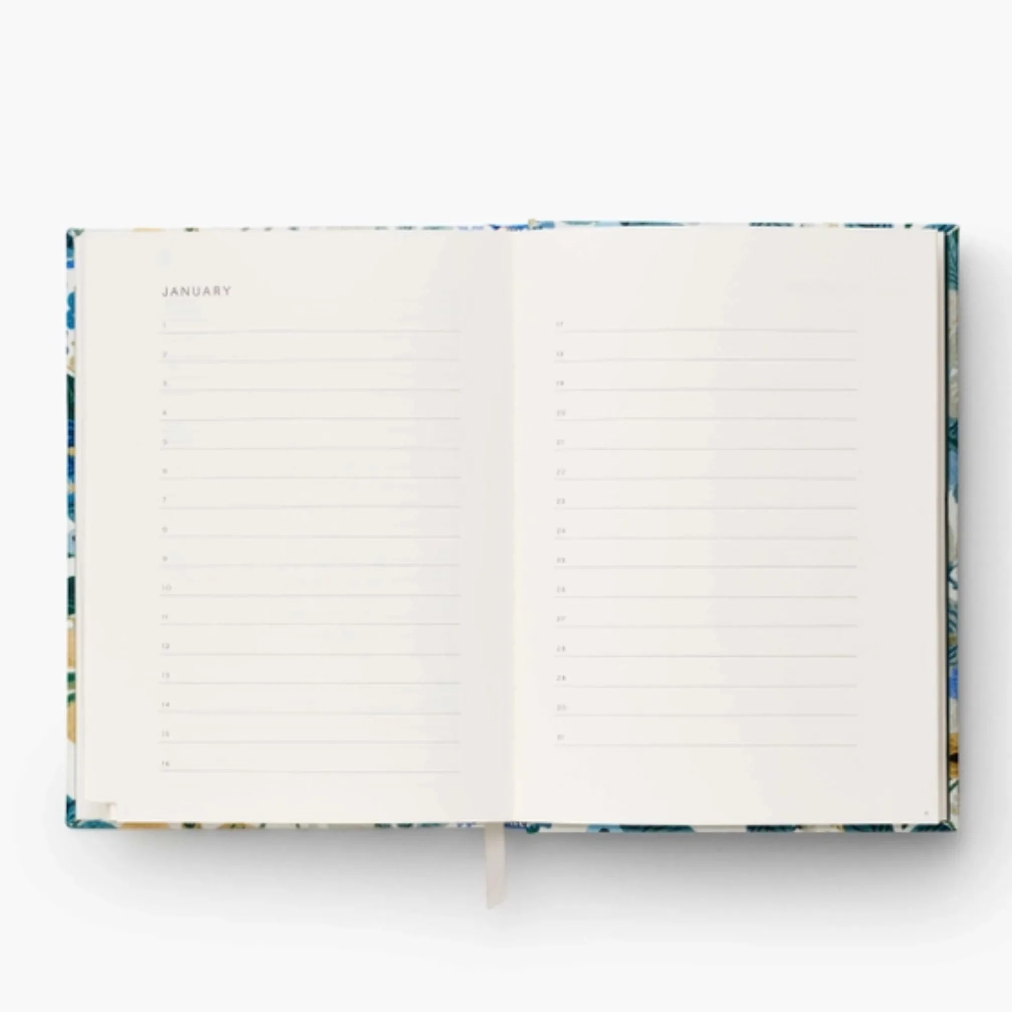 Garden Party Blue Address Book