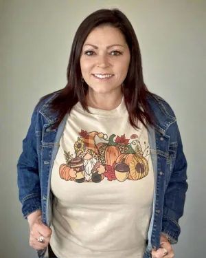 gnome fall | graphic top