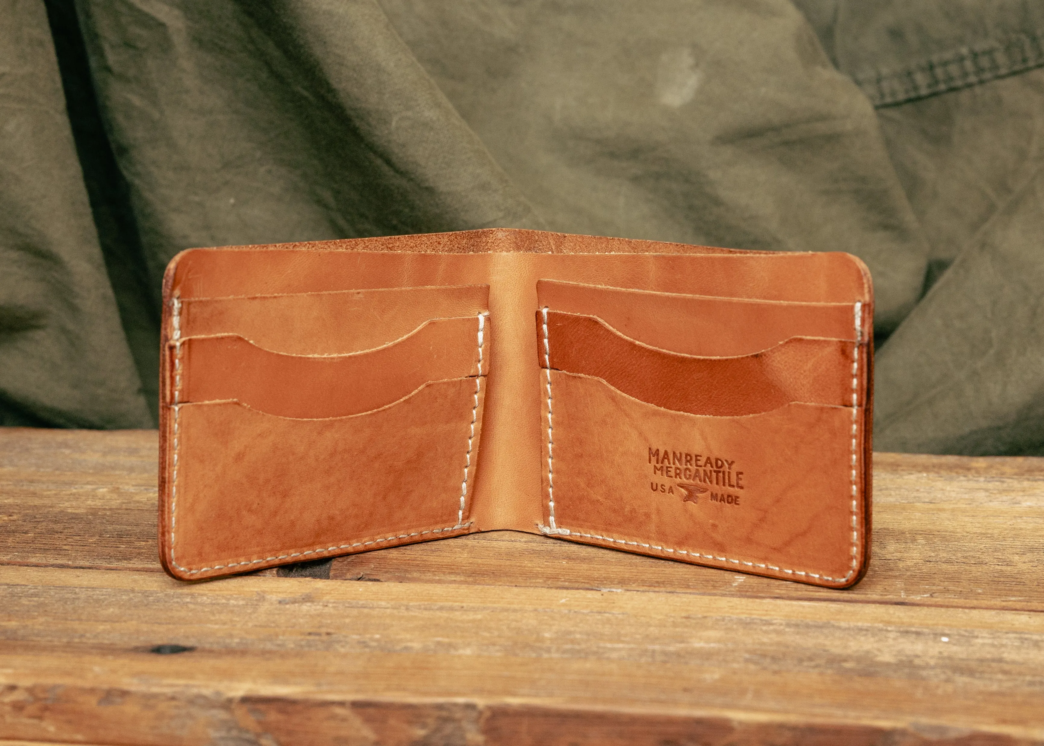 Leather Bi-Fold Wallet | Manready Mercantile