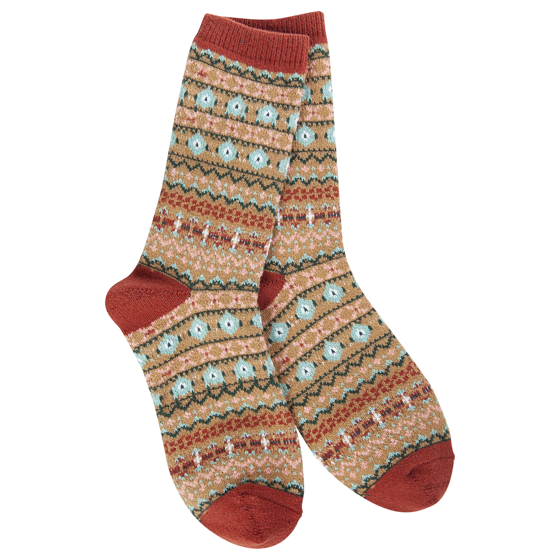 Nordic Brown Socks