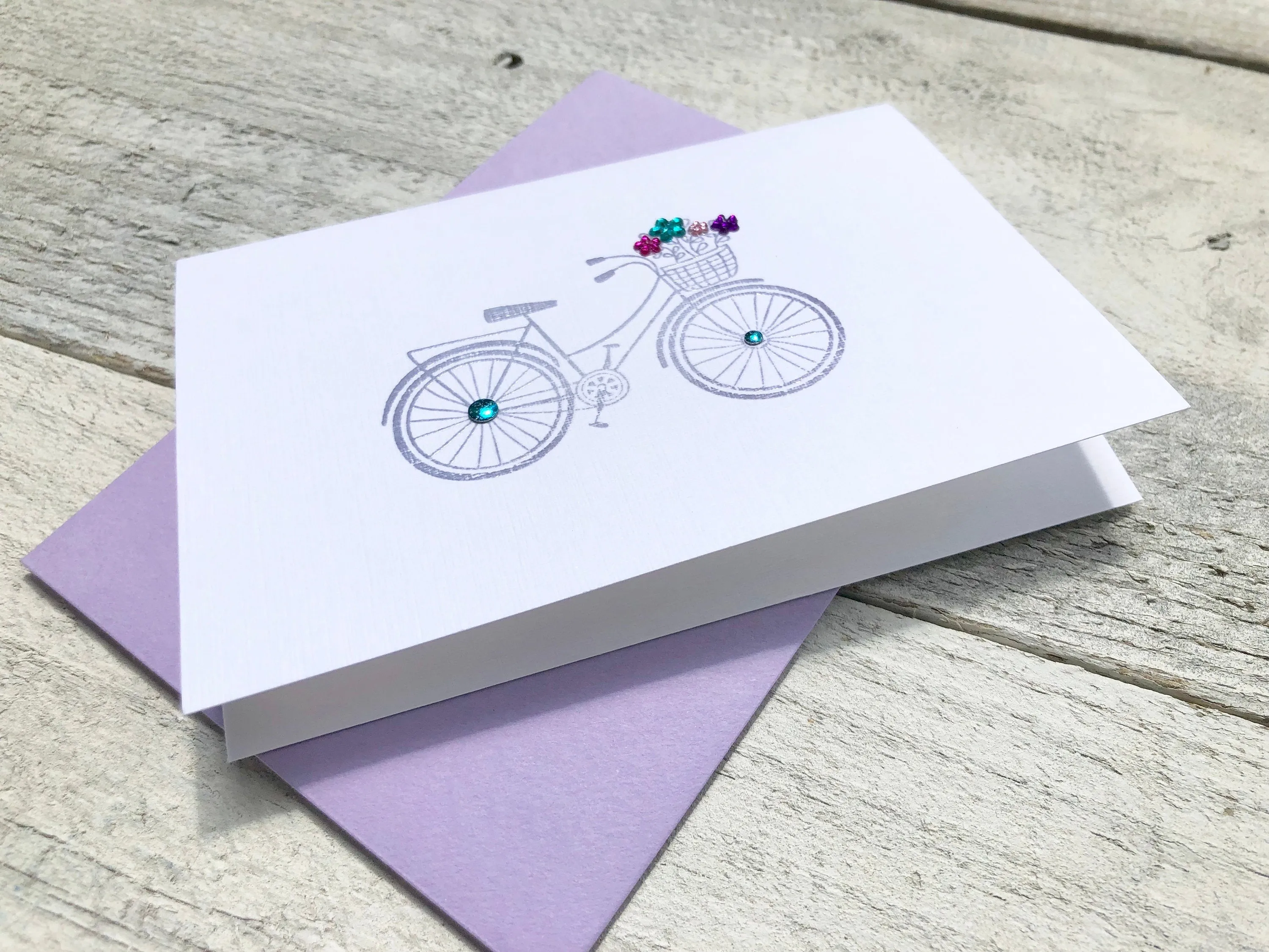Parisian Bicycle Note Cards