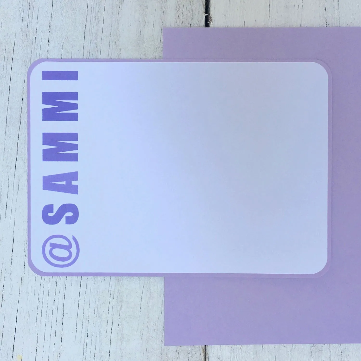 Personalized Note Card, Social Media Note Cards, Flat Note Cards, Thank You Cards, Note Cards, Personalized Stationery, Set of 10