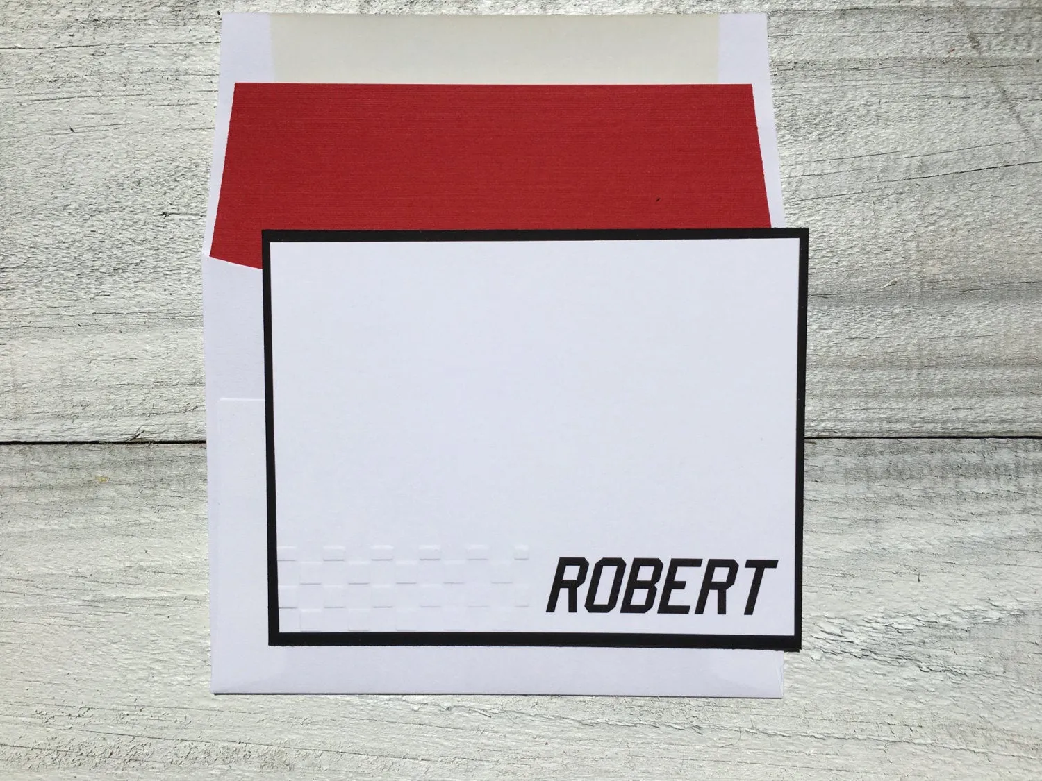 Personalized Stationery, Personalized Note Cards, Men's stationery, Men's Note Cards, Race Car Note Cards, Thank You Note Cards, Set of 8