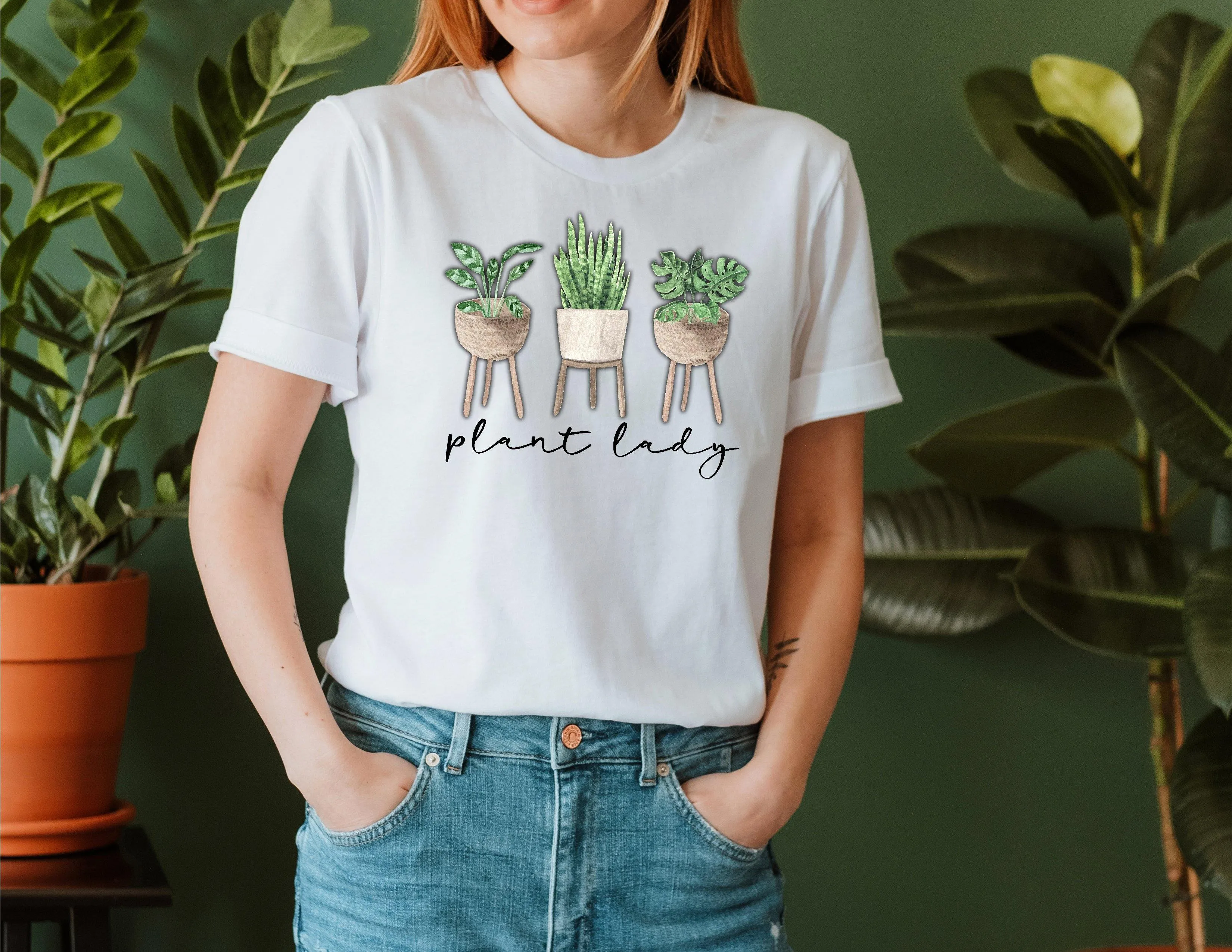 plant lady | graphic top