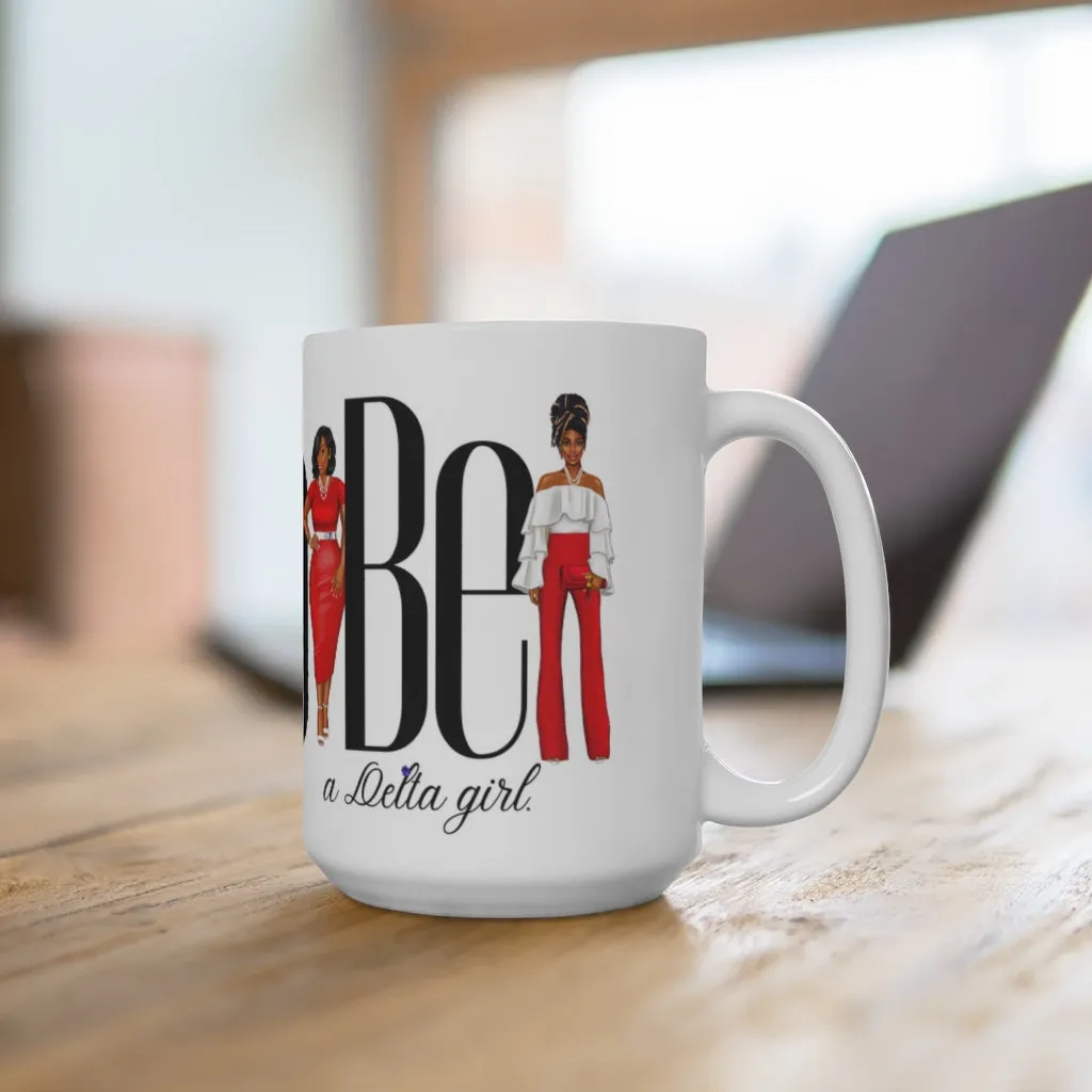 "Oh to be" Ceramic Mug 15oz
