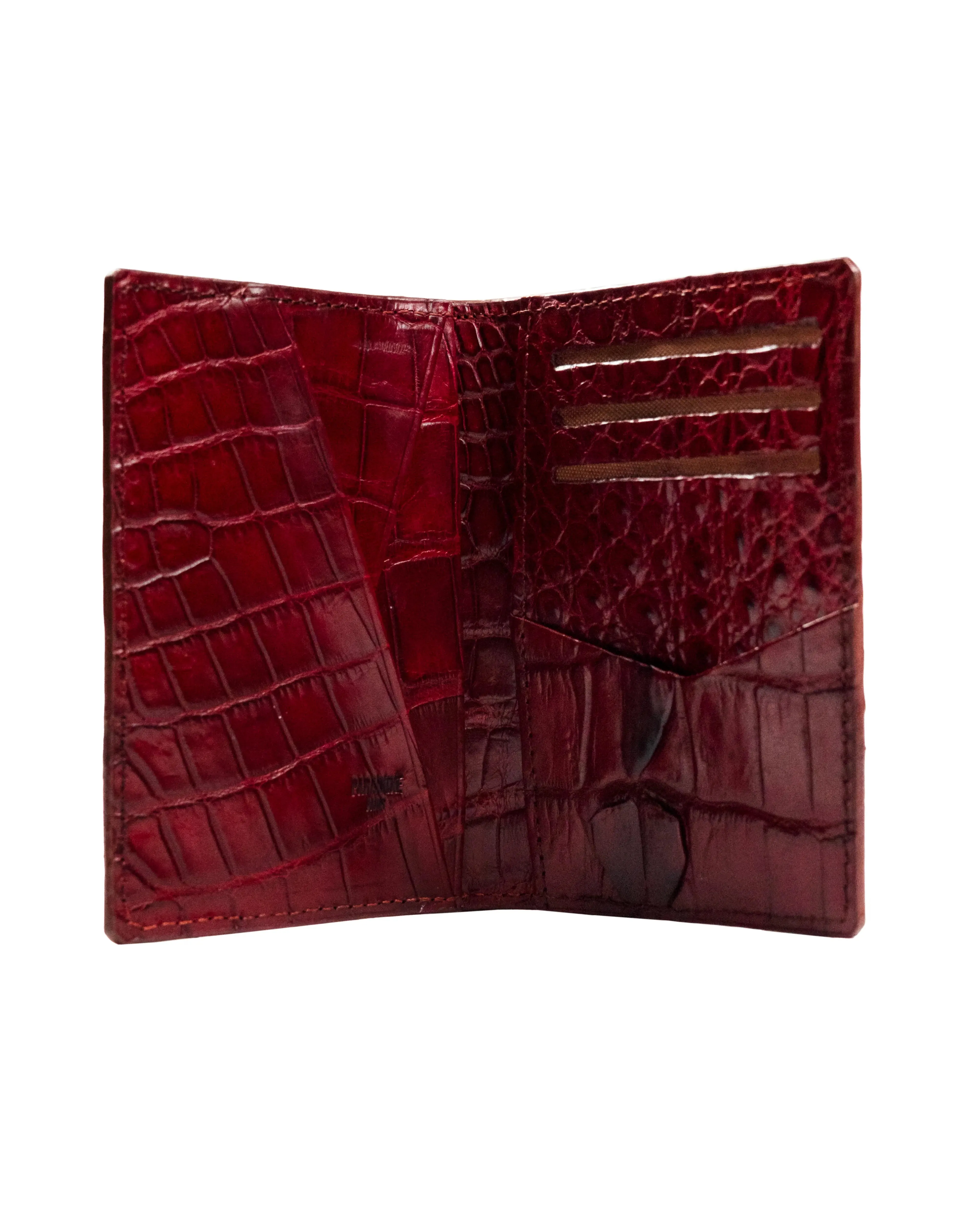 RED LEATHER WALLET