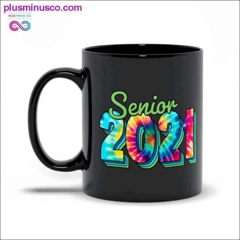 Senior 2021 Black Mugs