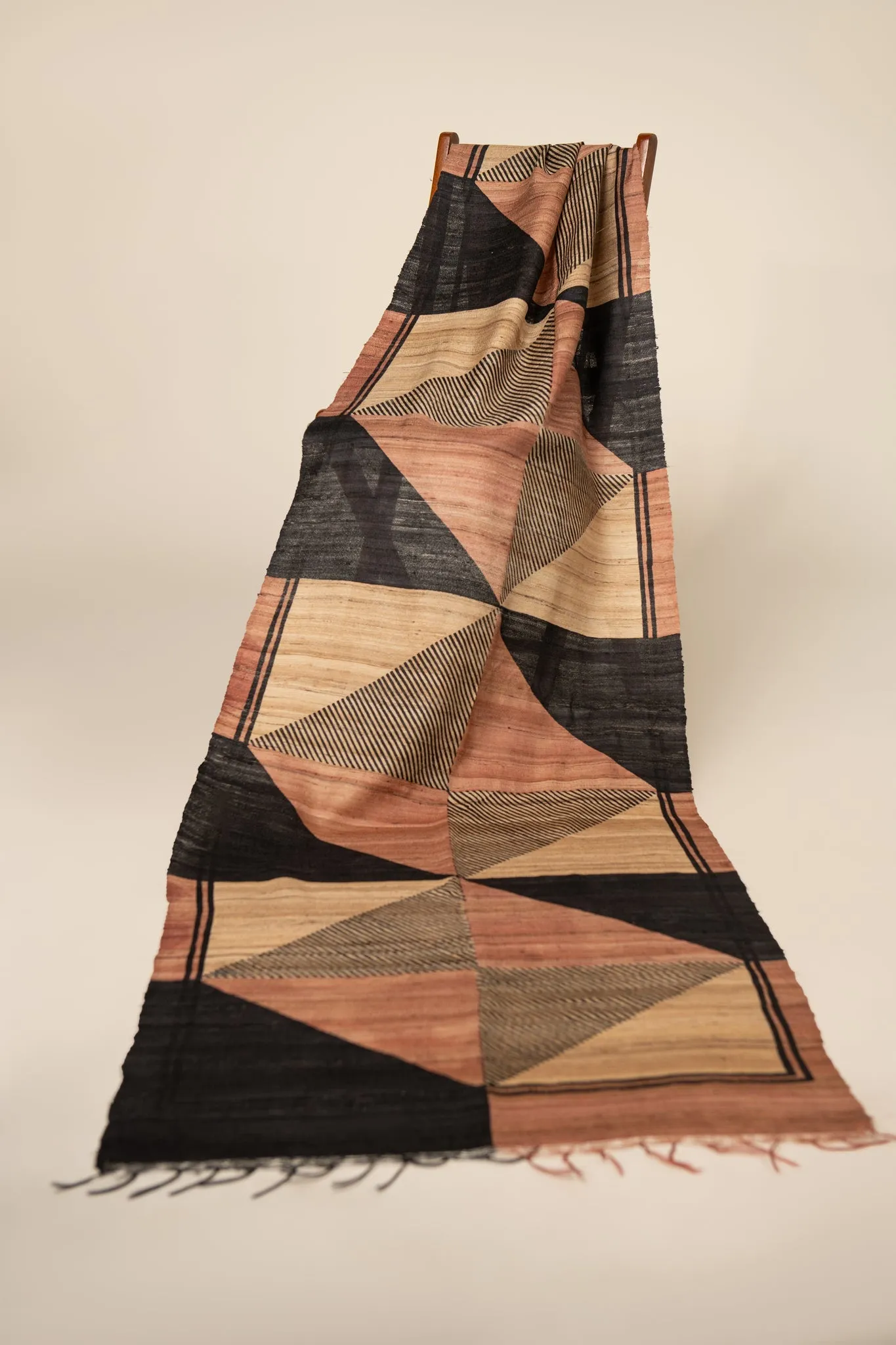 Talc Tussar Peace Silk Scarf