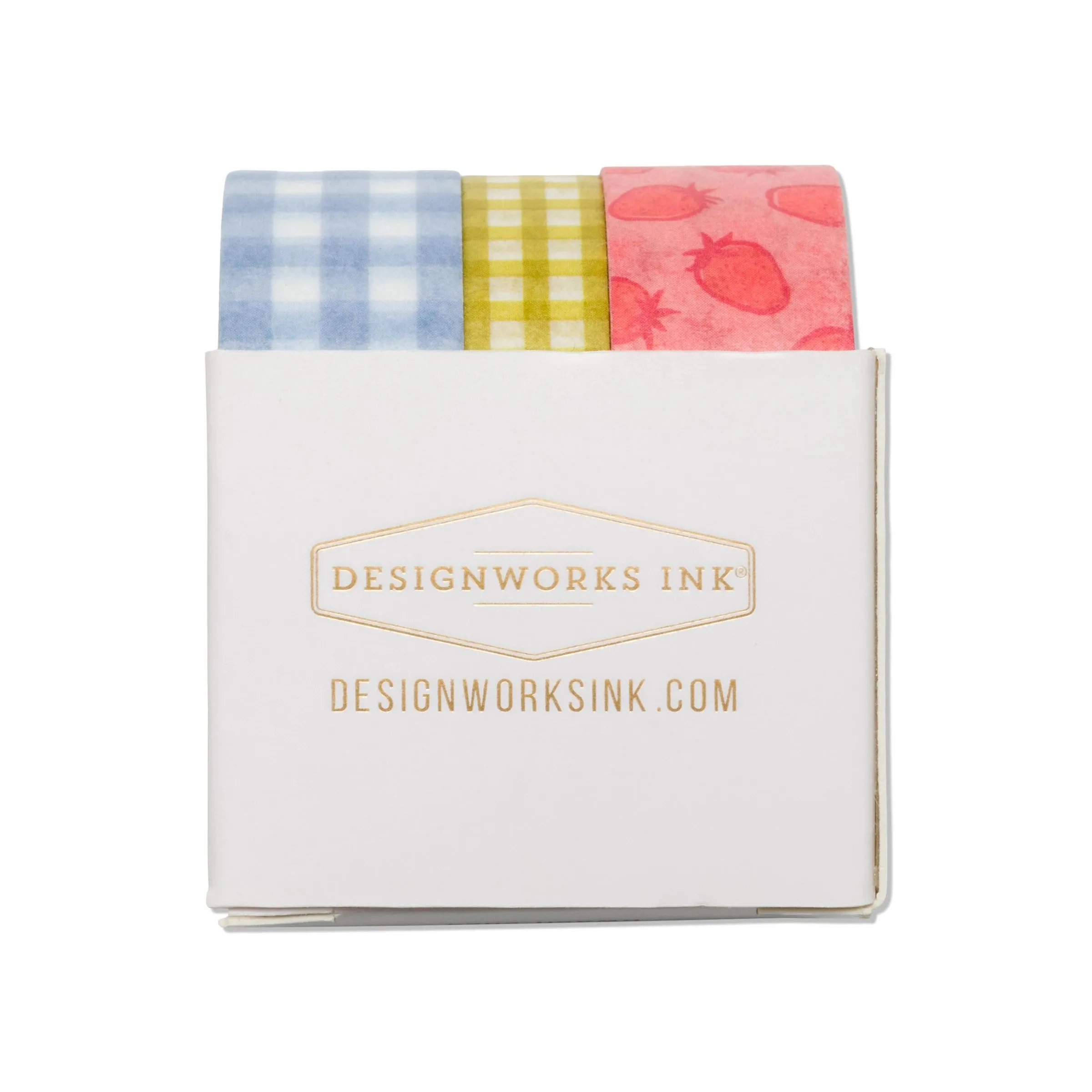 Washi Tape Set of 3 (Strawberry Patch)