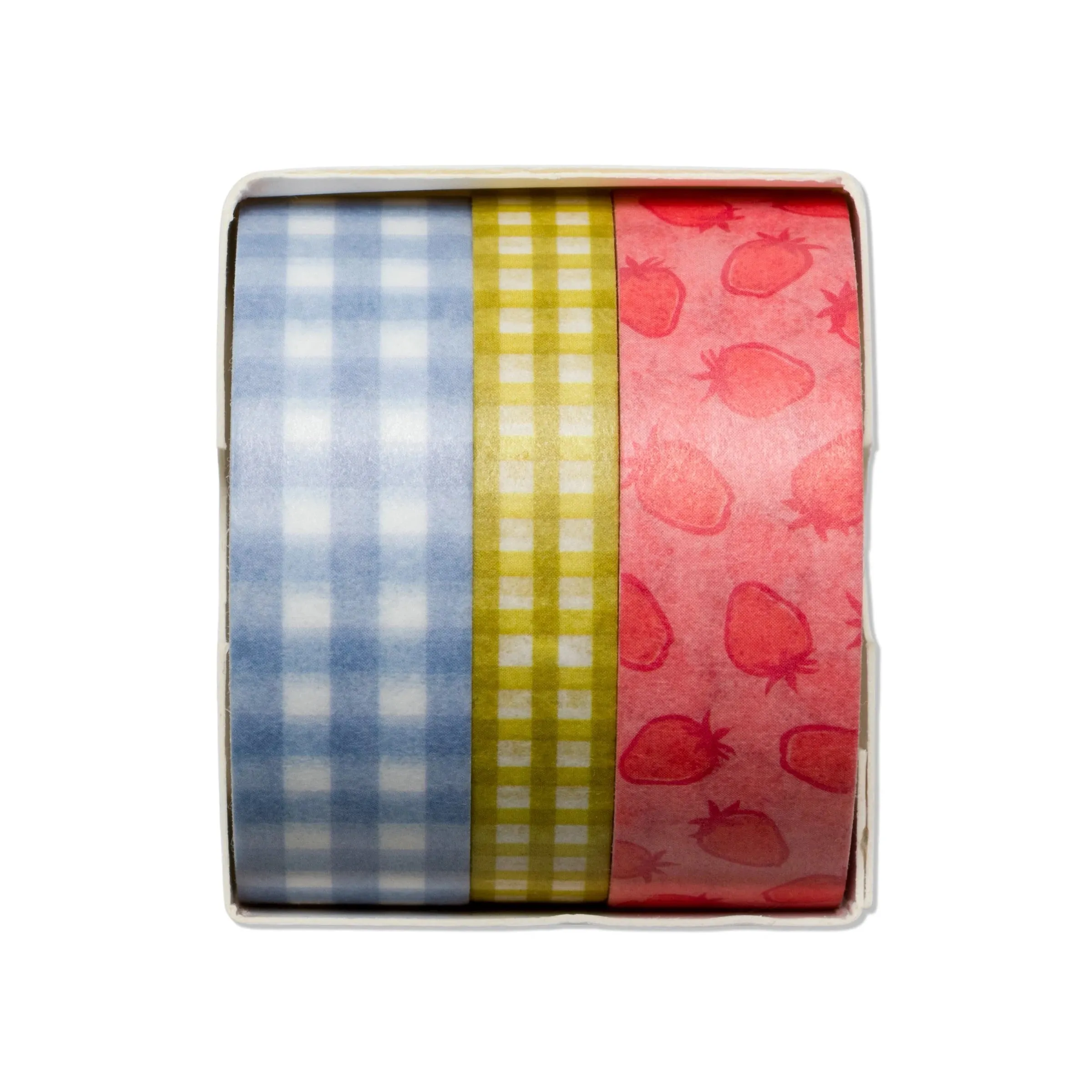 Washi Tape Set of 3 (Strawberry Patch)